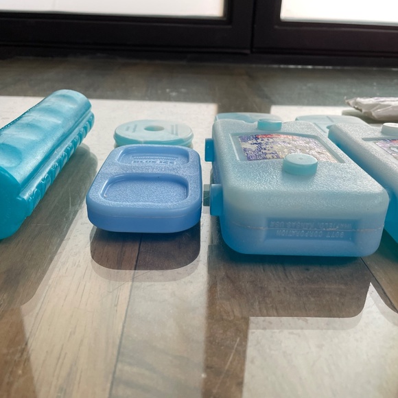 17-Piece Mixed Set of Lunch Box Ice Packs - Picture 10 of 13